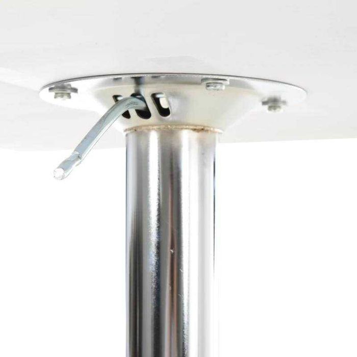 HOMCOM Бар маса,  регулируема по височина квадратна бар маса