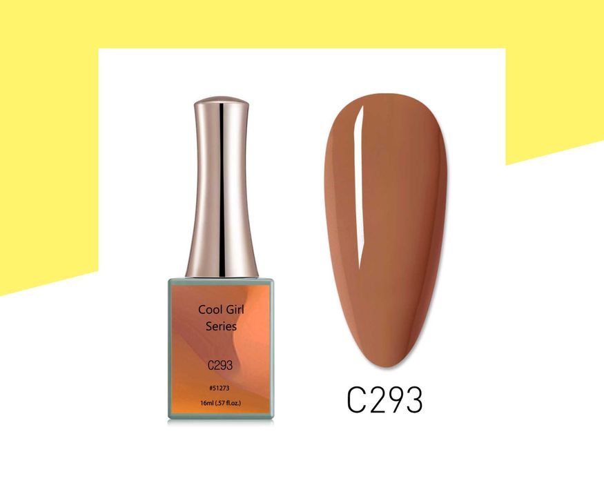 Професионален UV/LED гел лак "Cool Girl" CANNI, морски залез - 16 мл.