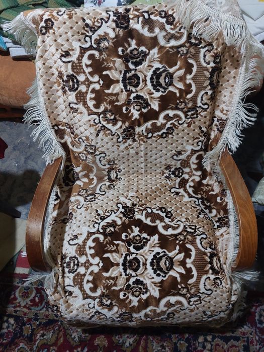 Cuvertură și 2 huse fotolii