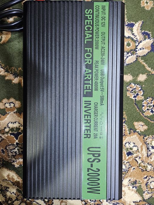 Инвертор DC 12V - AC 220_240V (2000W)