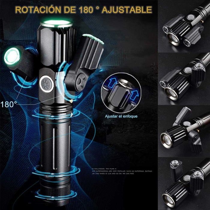 Фар за велосипед, за рибари, ловци, къмпинг, приключения, туризъм