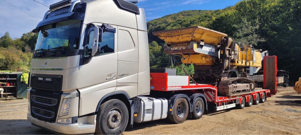 Inchiriere concasor mobil cu falci