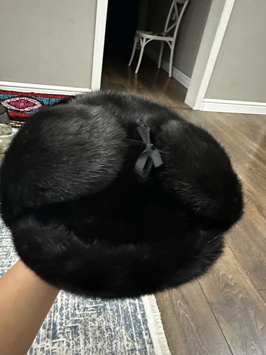 Ушанка норковая мужская