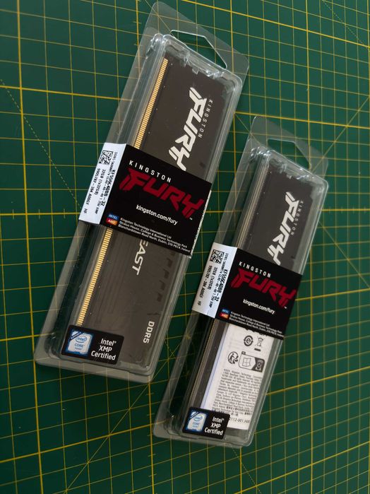 Kit Memorie Ram 64GB DDR5 ( 2x32gb ) Kingston Fury Beast 5600MT/s cl40
