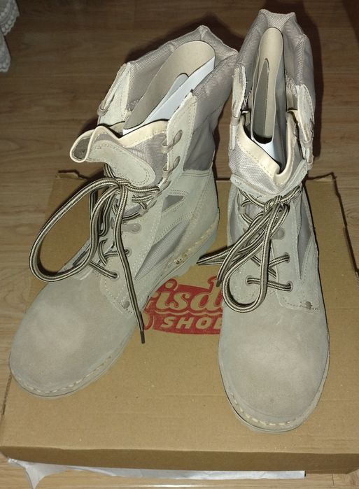 Bocanci militari de vara combat , bej , marimea 27 (42 )