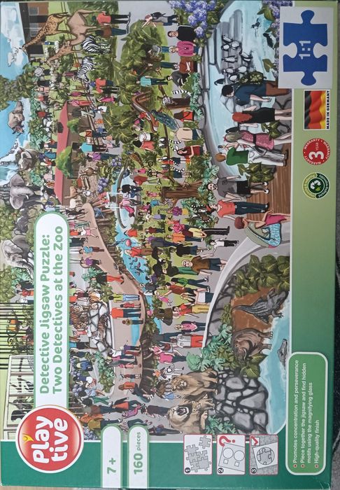Puzzle jigsaw detective 200 piese