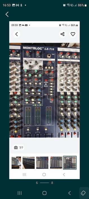 mixer Montblok Midas,mixer Alesis boxe  Mackie  CZ300