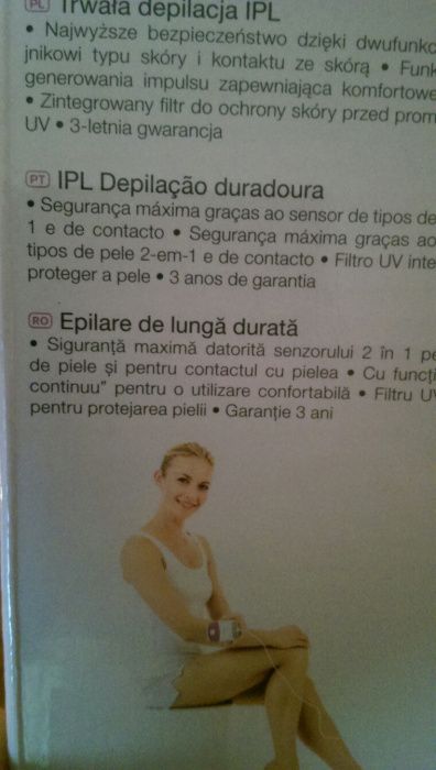 Epilator Sanitas cu IPL 100 +cadou ceas dama