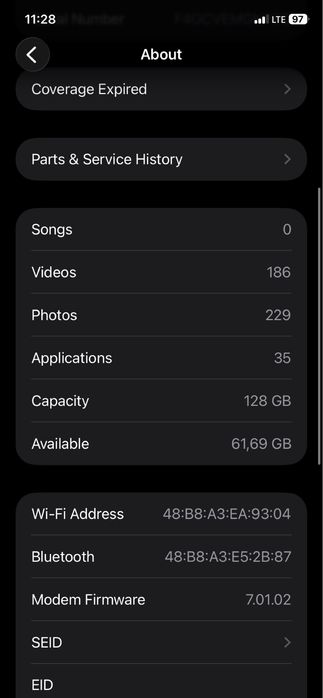 Iphone 11 128/100