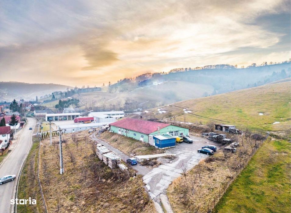 Hala productie 587 mp - Intorsura Buzaului Forta de munca  Acces TIR
