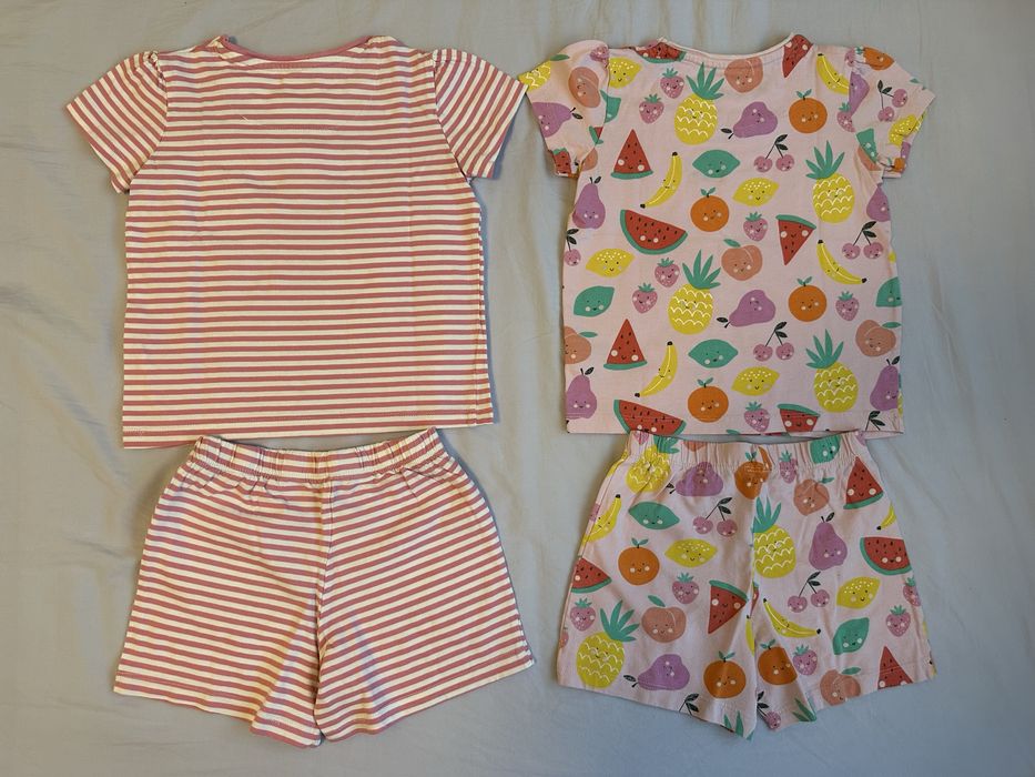 Lot 4 pijamale Mothercare, din bumbac 100%, 104 cm, 3-4 ani