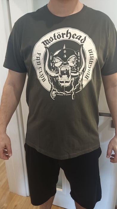 Motorhead; Lemmy Kilmister; T-shirt; Motorhead  Bulgaria Fan  club
