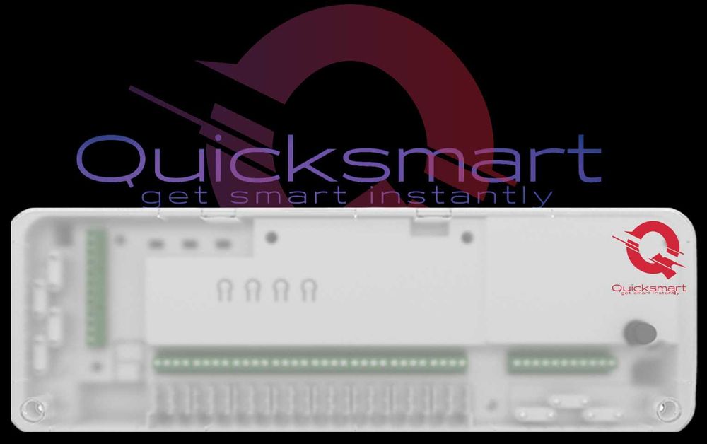 Automatizare Pardoseala Q20, 8 zone, 4x termostat Q20, Wireless, Smart