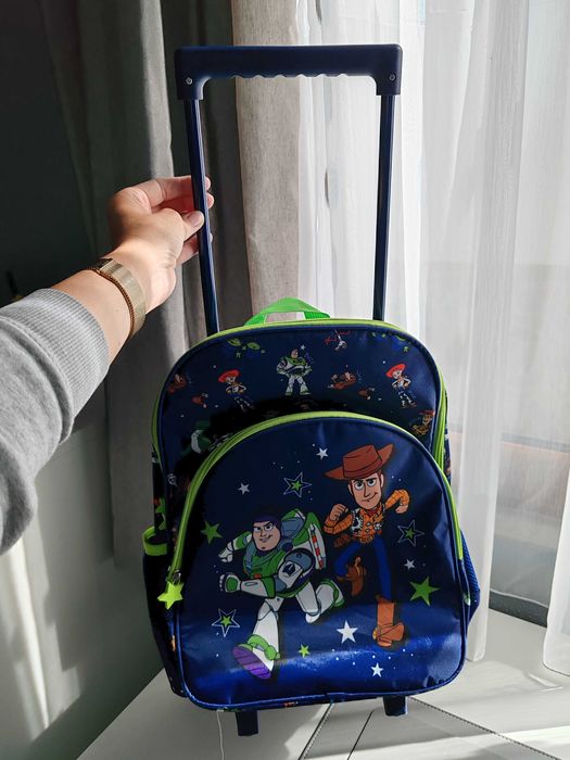 Детска раница с колелца Toy Story