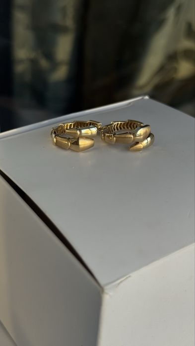 Серьги  золото 6 г