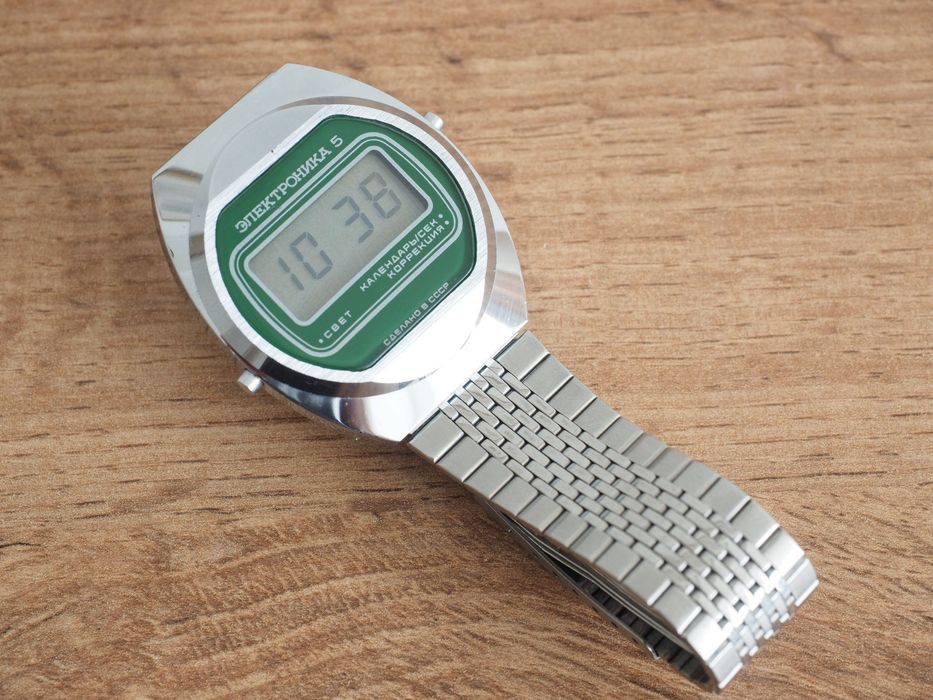 Ceas sovietic Elektronika 5, stare foarte bună, URSS, retro