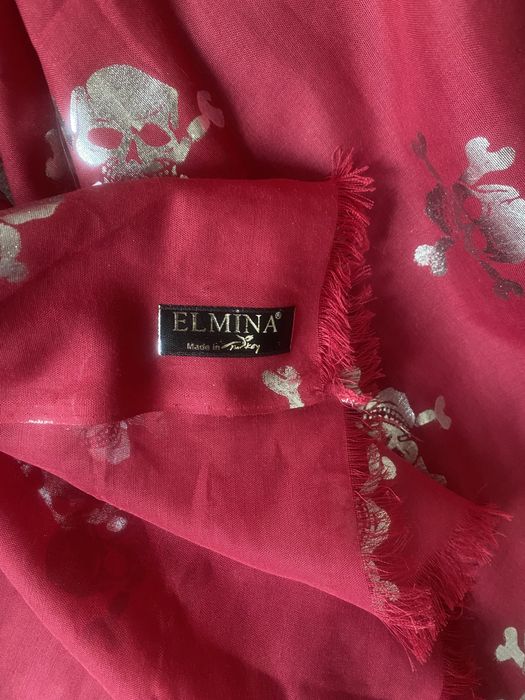 Платок палантин с черепами…