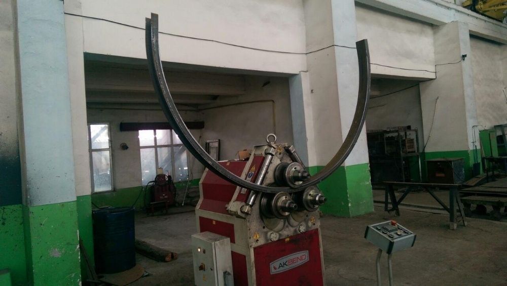 Вальцовка и гибка металла на листогибе с ЧПУ