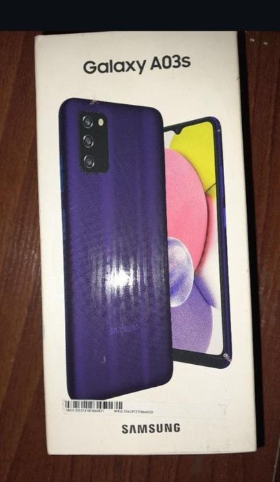 Samsung Galaxy A03s (karobkasi bor, ideal)