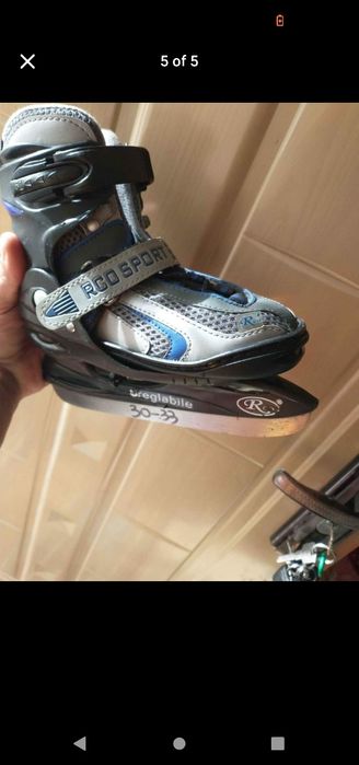 Patine pentru copii reglabile. 30 31 32 33