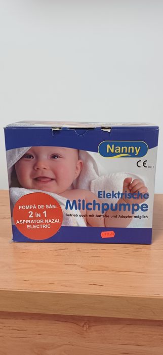 Pompă sân electrica+Aspirator nazal (2 în 1)