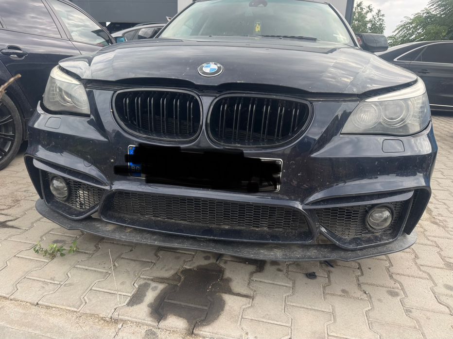 Предна м броня стил м4 за бмв е60 bmw e60
