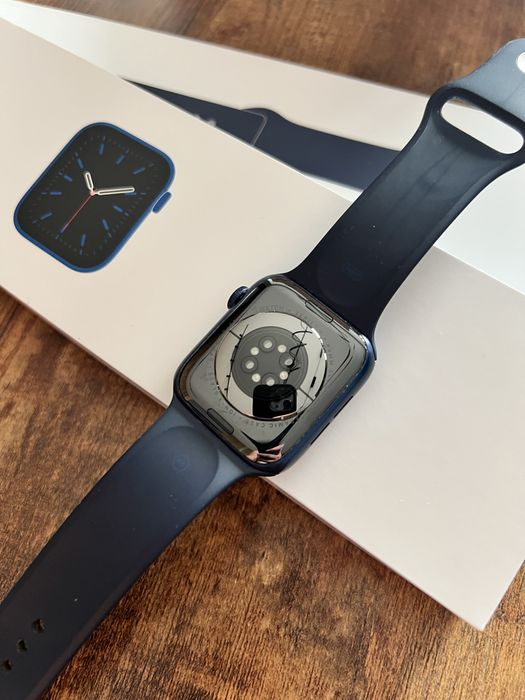 Apple watch 6. 44 mm синие