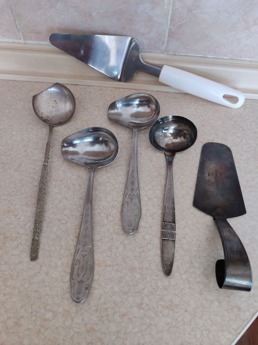 Ложки разного назначения советские