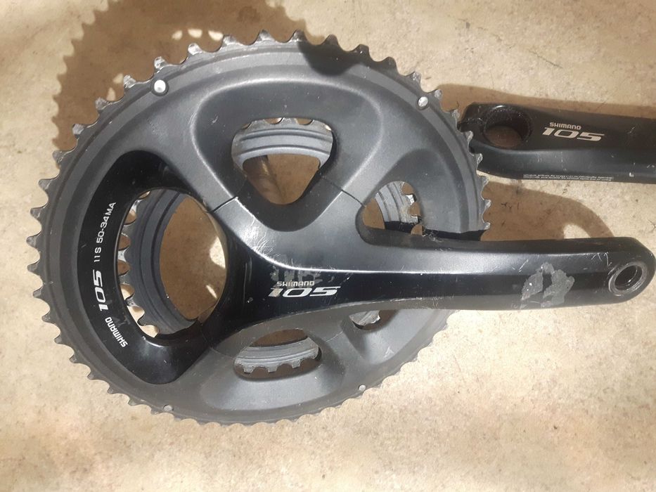 Курбели - FC-5800 / 170mm  Сменено от работещо колело  Курбел Shimano FC-5800 / 170mm