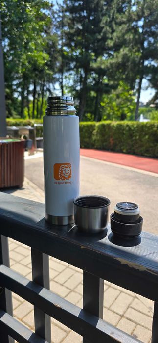 Termos Insulated "Lion - do your thing" nou/sigilat