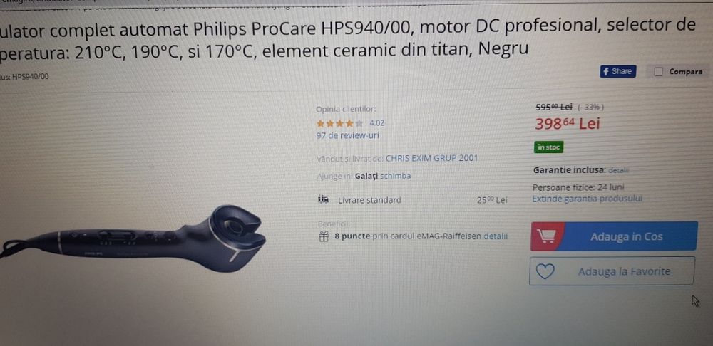 Ondulator NOU Philips Professional