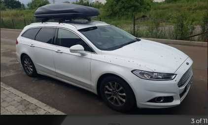 Автобокс Junior Altro 185x80x41cm с 70 mm крепежи, с ключ, 460Л черен