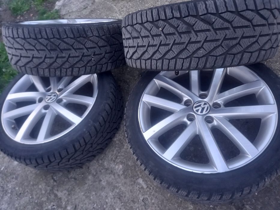 VW  5x112x18 джанти с гуми/Golf/Passat