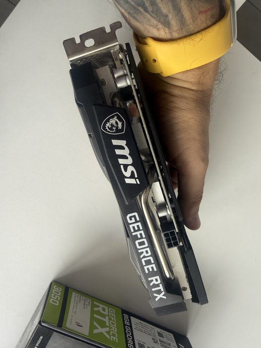 Видеокарта RTX 3050 8GB MSI Ventus Dual OC