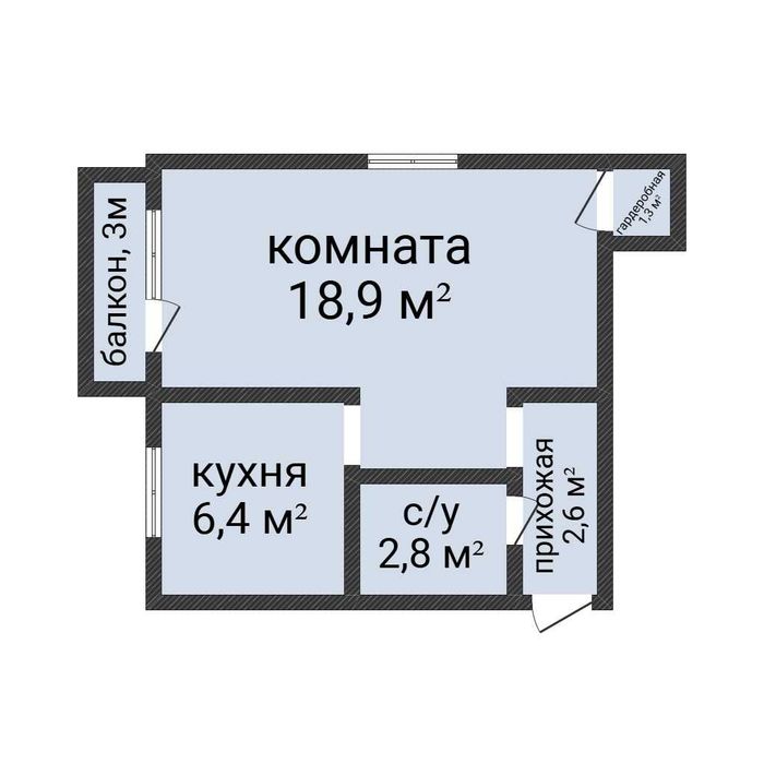 1-комн.кв. с ремонтом в центре