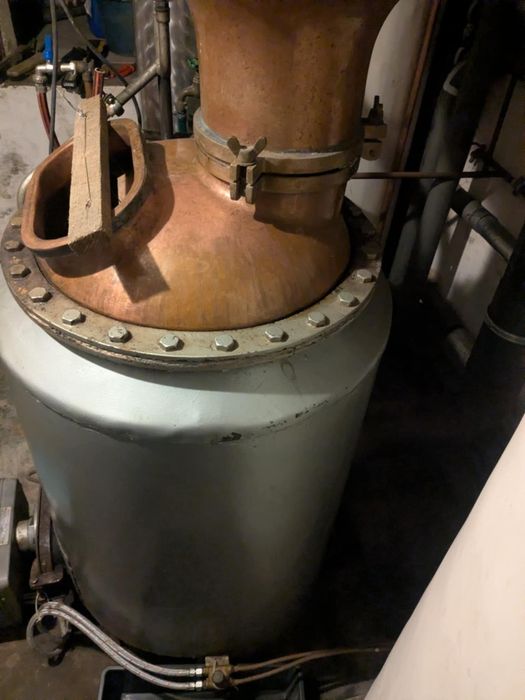 Cazan cu distilare dublă pentru țuică