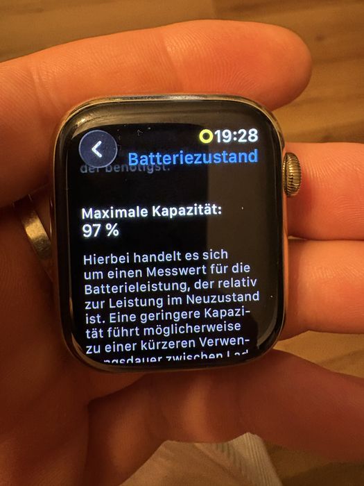 Apple Watch Series 9, 45mm, Stainless Steel Gold + brățară Gold Milanese