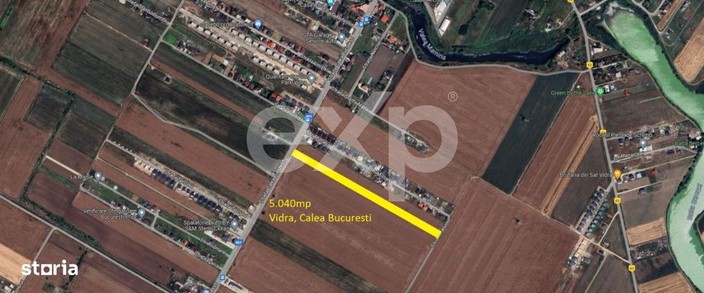 Teren 5.040mp Berceni - Vidra