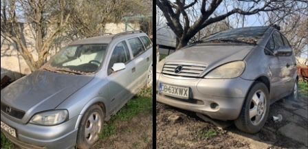 Vand 2 masini Mercedes A class si Opel astra G pentru dezmembrat sau voucher 0768883156 lei