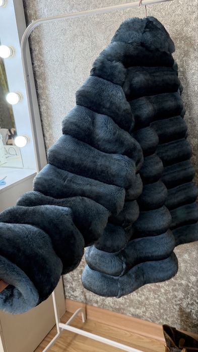 Эко шубка , очень тёплая на зиму