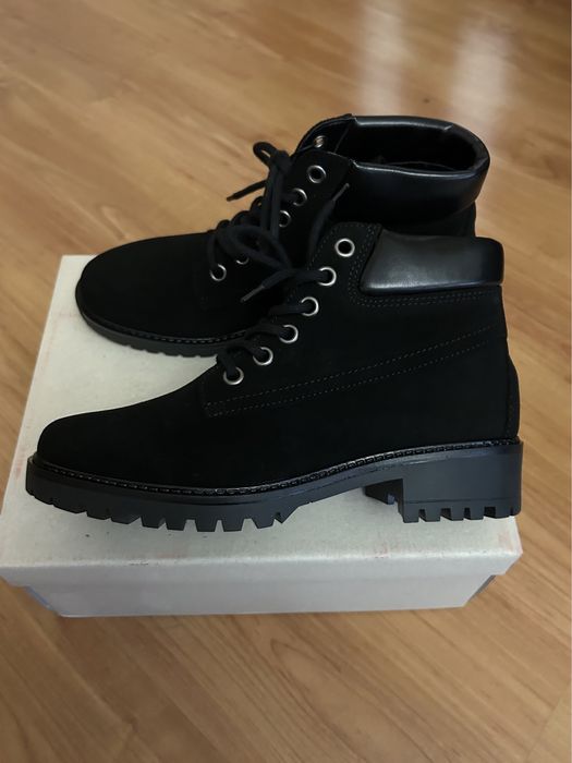 Bianco боти естествена кожа