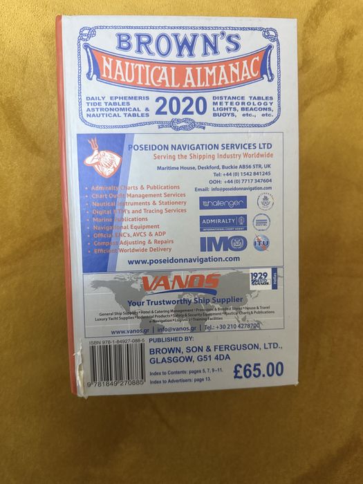 Brown’s Nautical Almanac