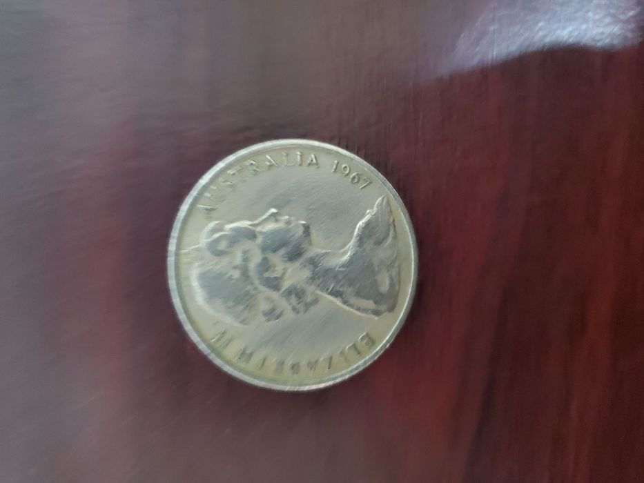 Монета  Елизавета2 Австралия 1962 год