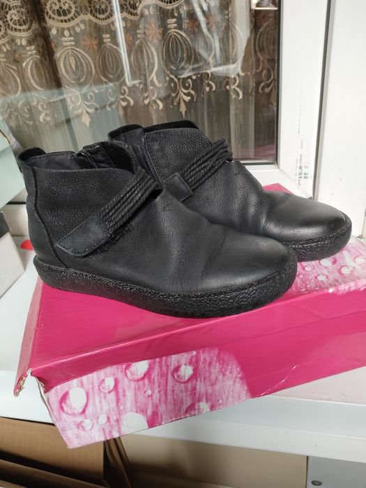 Ботинки женские кожа