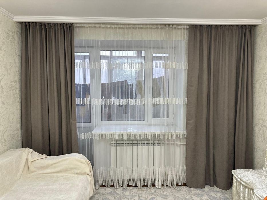 Шторы и тюль - комплект