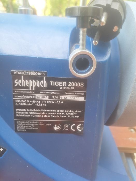 Sistem de ascutire  Scheppach