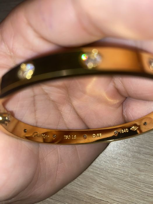 Brățară model Cartier Love Bracelet