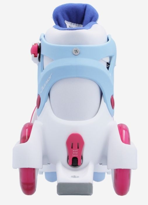 Роликовые коньки для девочек розовый 29-32