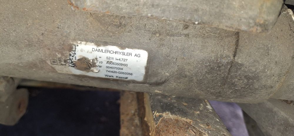 Vând punti duble și simple Mercedes sprinter