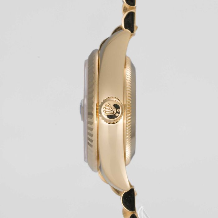 Rolex Lady President Yellow Gold 179178 Champagne Roman dial